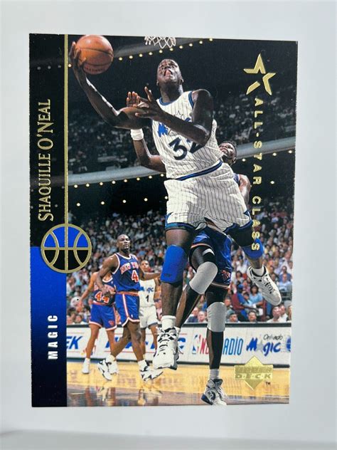 Upper Deck Shaquille O Neal All Star Class Hof Ebay