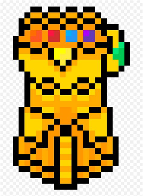 Pixilart Thanosu Gauntlet By Wheatfreecookie Infinity Gauntlet