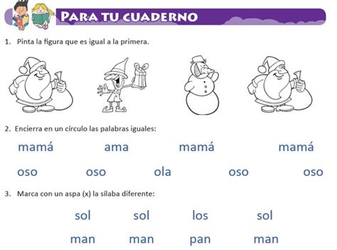 Discriminación Visual y Auditiva para Primero de Primaria