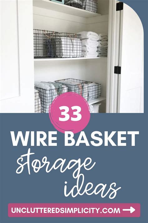 Wire Basket Storage Ideas For Every Room In Your Home Artofit