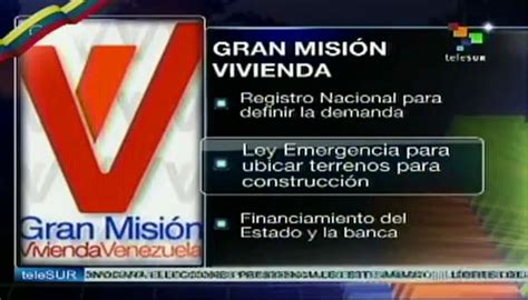 Cinco grandes vértices de la Gran Misión Vivienda Venezuela Vídeo