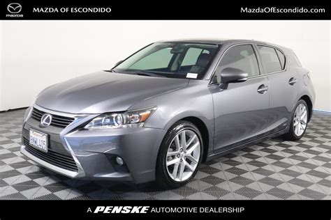 Pre Owned 2017 Lexus Ct 200h 4d Hatchback In Escondido 48801a Mazda Of Escondido