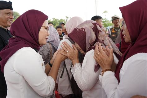 Halalbihalal Bersama ASN Bupati Nina Agustina Berikan Motivasi Kerja