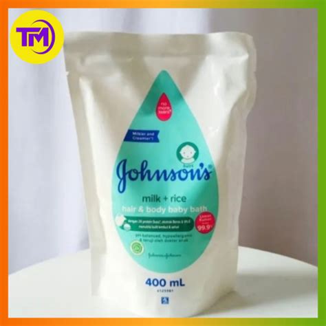 Jual Johnson Baby Bath Milk Rice Refill Ml Johnson Ml