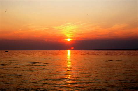 Oneida Lake Sunset 5 Photograph by David Stasiak - Fine Art America