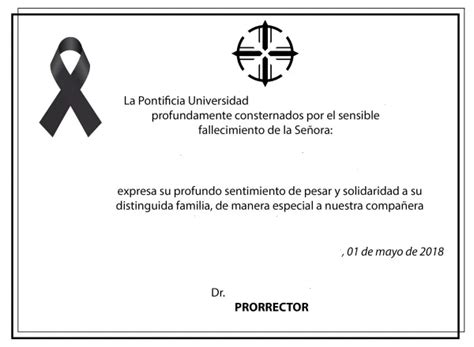 Carta De Condolencias Por Fallecimiento Carta Creativa