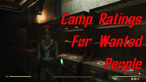 Fallout 76 Camp Ratings That Make You Feel Wanted With A Bounty