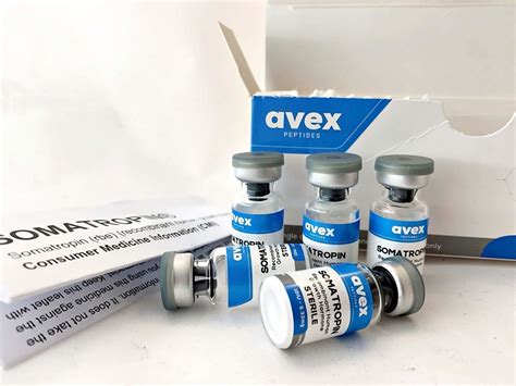 HGH Somatropin Avex Pharma 100 IU Steroid Centrum