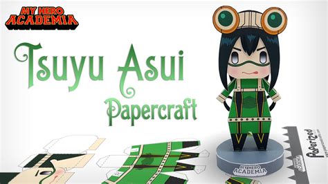 Boku No Hero Papercraft Boku No Hero Bakugo Paper Craft With Mask