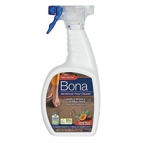 Bona Hardwood Floor Cleaner Spray Cedar Wood Scent 32 Fl Oz