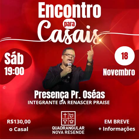 Não Perca Encontro Especial Para Casais Igreja Do Evangelho