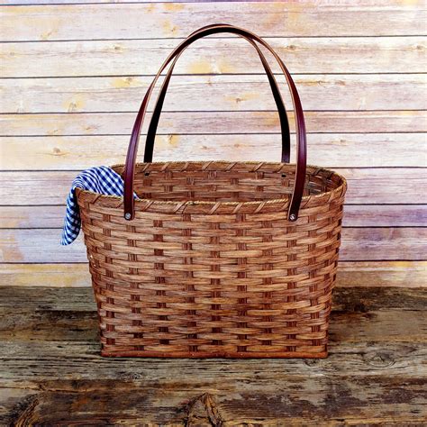 Shopping Bag Basket Dutch Country General Store