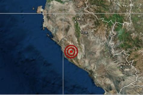 Temblor de magnitud 4 5 se registró en Ica Noticias Agencia Peruana