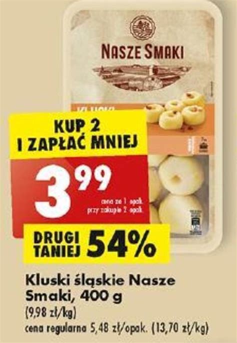 Promocja Kluski L Skie Nasze Smaki G W Biedronka