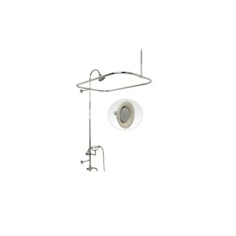 Clawfoot Tub Side Mount Shower Conversion Kit Off