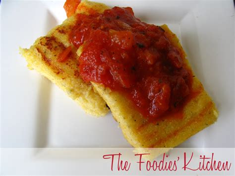 Parmesan Polenta Squares The Foodies Kitchen