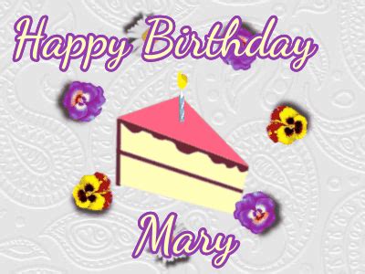 Happy Birthday Mary GIF 5