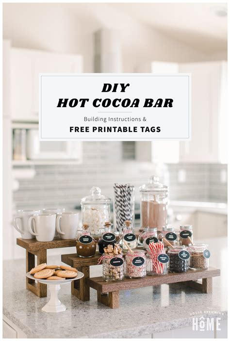 Diy Hot Cocoa Bar Printable Tags Artofit