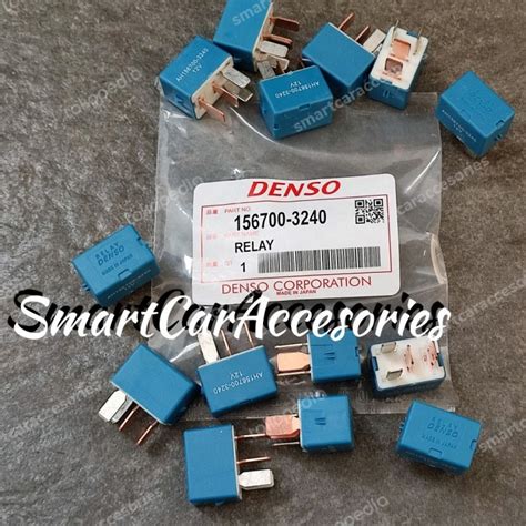 Jual Relay Denso V Kaki Biru Ac Power Lampu Mobil Original Japan