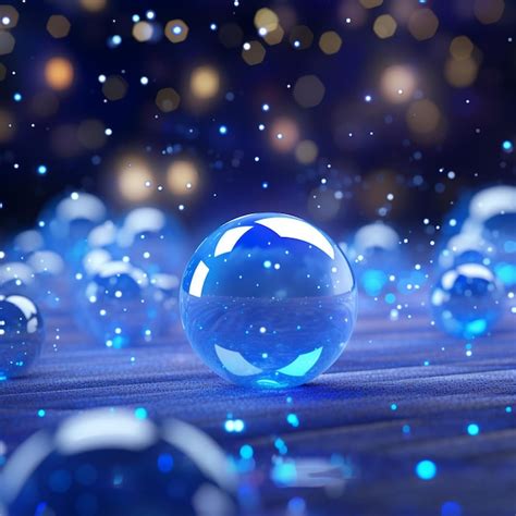 Premium Photo Christmas Glass Balls Ai Generative