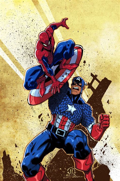 Top 54 Imagen Spiderman Capitan America Abzlocal Mx