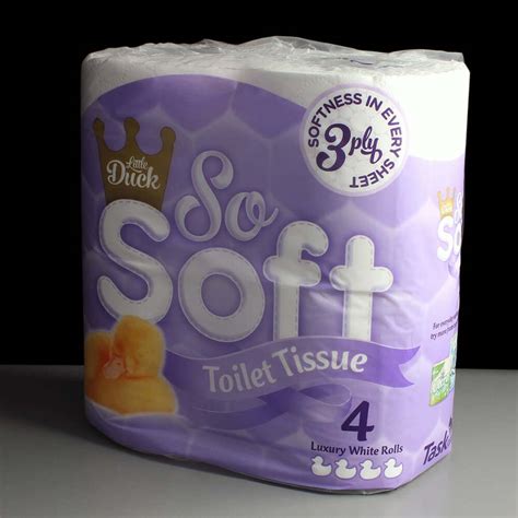 Little Duck So Soft 3 Ply Extra Soft White Toilet Tissue