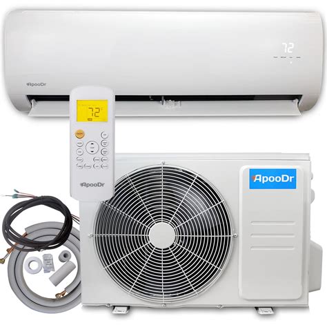 Buy Apoodr Btu Mini Split Air Conditioner Ductless Inverter