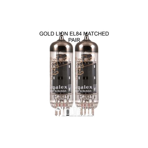 Genalex Gold Lion El Bq Tubes Audio Valves Melbourne