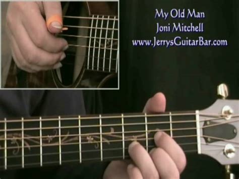 Joni Mitchell – My Old Man | Guitar Lesson, Tab & Chords | JGB