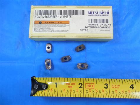 Pcs New Mitsubishi Aomt Peer M Vp Tf Carbide Insert Face Mill