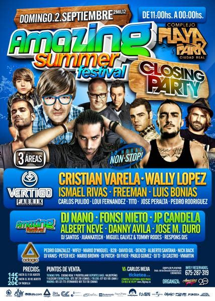 Amazing Summer Festival 2 De Septiembre Radio Nubes De Espejo