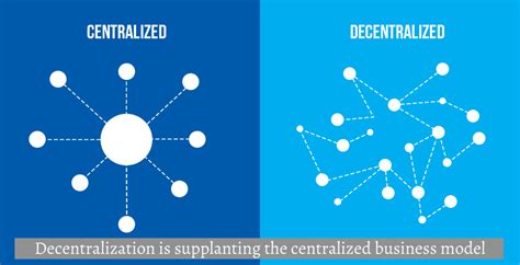 Decentralization Is Supplanting The Centralized Business Model By