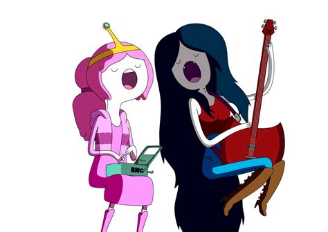 Princess Bubblegum And Marceline By Nkq0rs On Deviantart