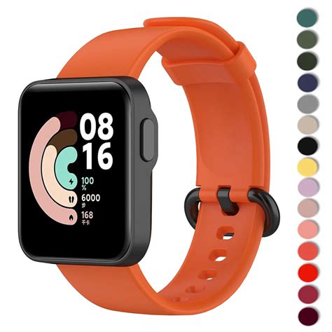 Silicone Band For Xiaomi Mi Watch Lite Global Version Replacement