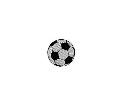 Mini Soccer Ball Machine Embroidery Design INSTANT DOWNLOAD - Etsy