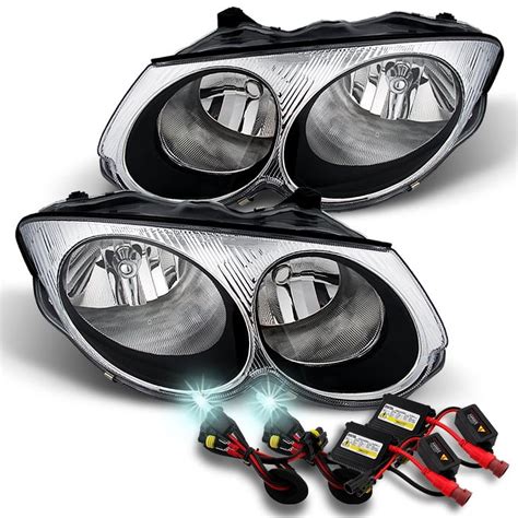 Akkon For Chrysler M Oe Replacement Chrome Bezel Headlights Driver