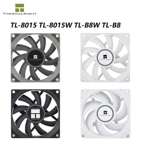 Thermalright TL 8015 TL 8015W TL B8W TL B8 80mm High Air Volume Case