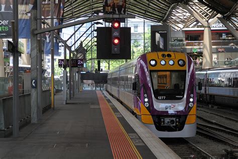 Brand New Short Distance Vlocity Vl77 Sitting At Southern Cross Platform 2 For Crew