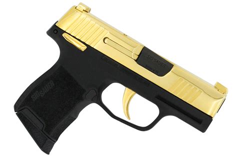 Gunspot Guns For Sale Gun Auction Sig Sauer P365 9mm 24k Gold