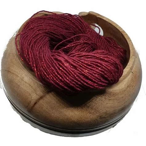 2 Ply Red Sparkle Silk Yarn Usage Application Knitting And Weaving At Rs 3500 Kilogram In