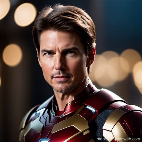 Tom Cruise As Iron Man Hypothetical Scenario Stable Diffusion Online