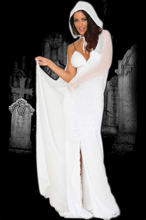 Sexy Halloween Spirit Ghost Costume For Adults