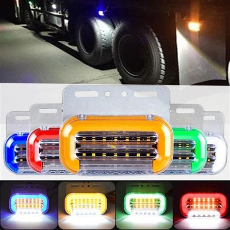 Jual Lampu LED Samping Bak Truk 24V Lampu LED Bak Truk 24V Running