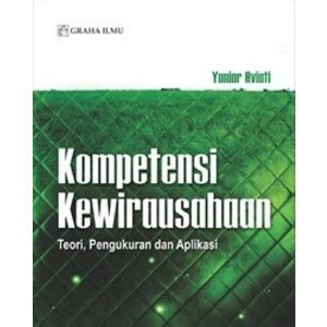 Jual Buku Kompetensi Kewirausahaan Teori Pengukuran Dan Aplikasi