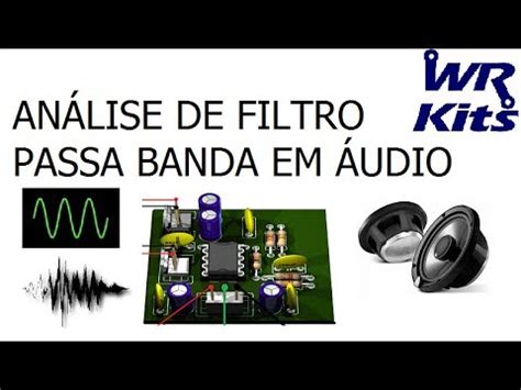 An Lise De Filtro Passa Banda Em Udio Filtros Ativos Youtube