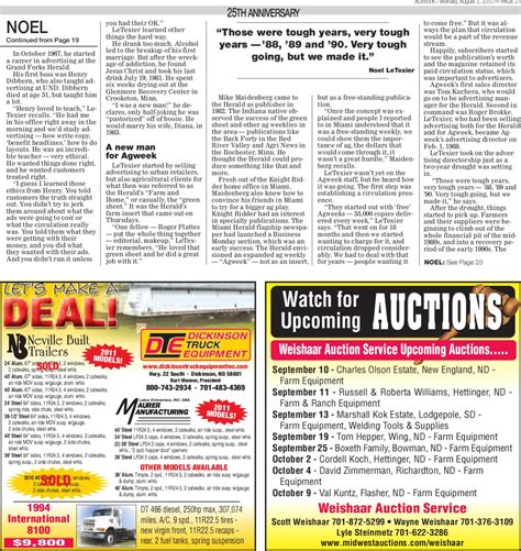 Agweek 25th Anniversary by Grand Forks Herald - Issuu