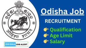 Odisha Panchayat Level Jogan Sahayak Recruitment Th Pass Apply