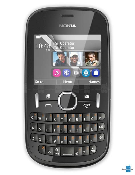 Nokia Asha 200 Specs