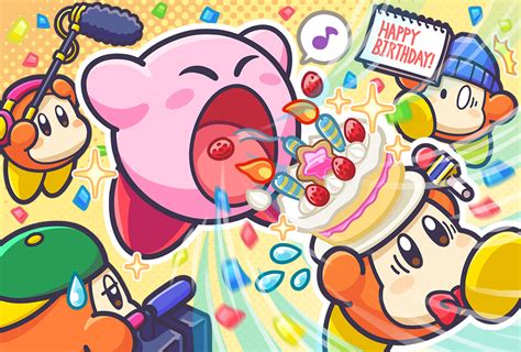 「星のカービィ」32周年！【カービィのハッピーバースデー】 ノスリとイカちゃん