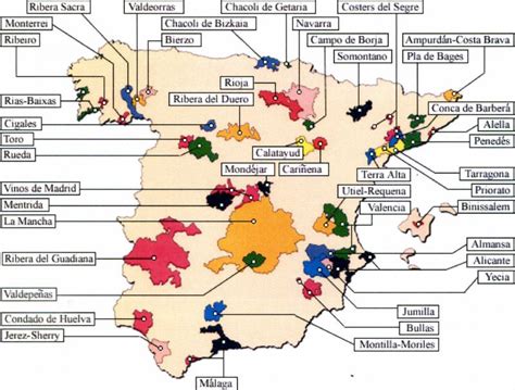 Wine Regions Of Spain Gourmand Breaks DO The Vineyards